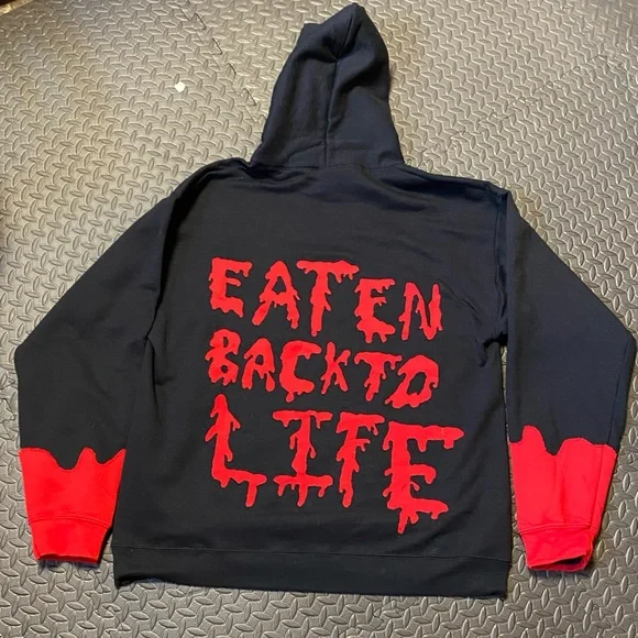 1/1 Handstiched Cannibal Corpse Hoodie - Picture 3 of 6